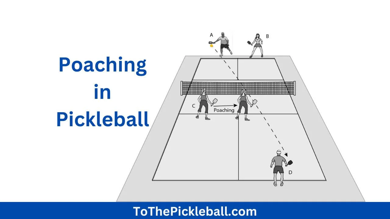 Poaching in Pickleball: A Tactical Move for Doubles Players
